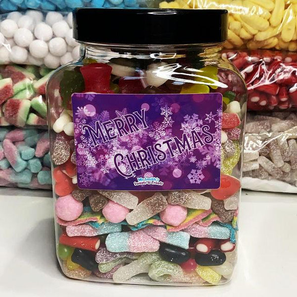 Mix Your Own 1.5kg Merry Christmas Jar