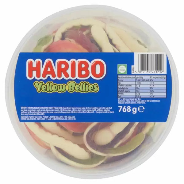 Haribo Yellow Bellies Tub