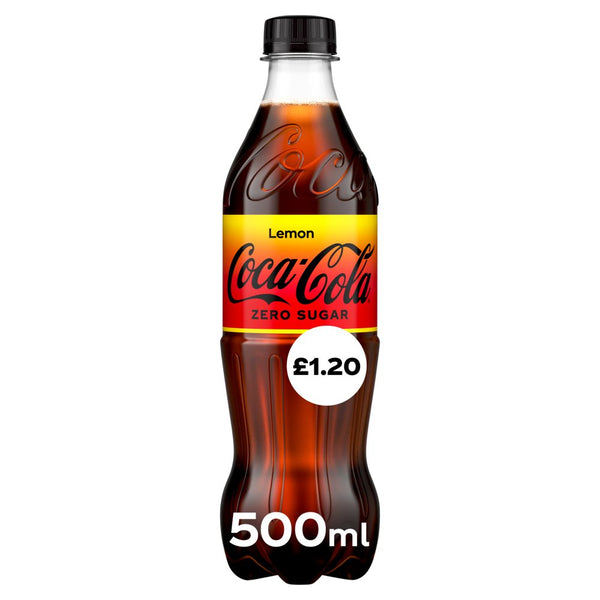 Coke Zero: Lemon 500ml