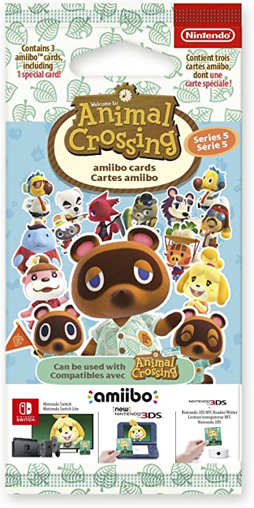 Animal Crossing Amiibo Cards Pack - Series 5