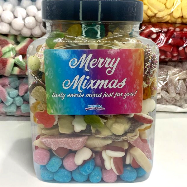 Mix Your Own 1.5kg Jar Merry Mixmas (Rainbow)