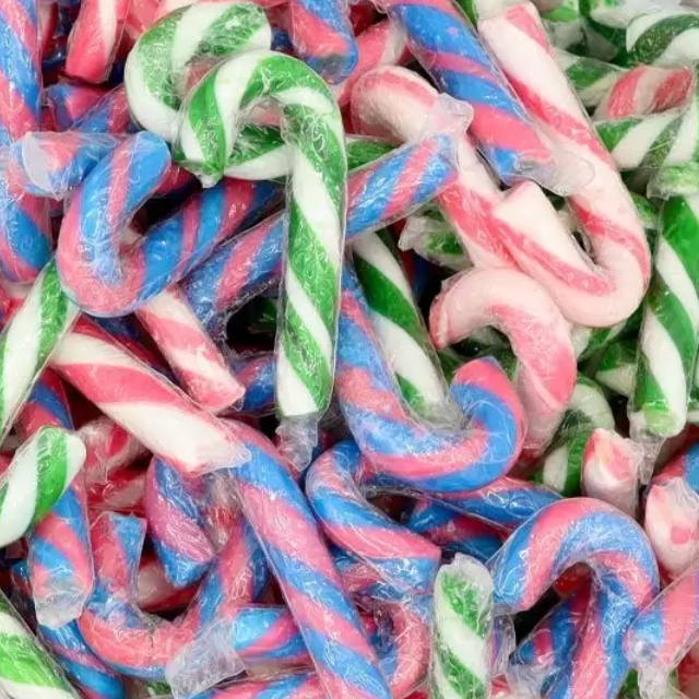 Mini Mixed Candy Canes